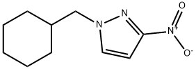 1-(cyclohexylmethyl)-3-nitro-1H-pyrazole Struktur