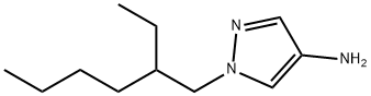 1-(2-ethylhexyl)-1H-pyrazol-4-amine,1240580-12-4,结构式