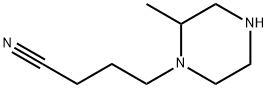 4-(2-methylpiperazin-1-yl)butanenitrile 结构式