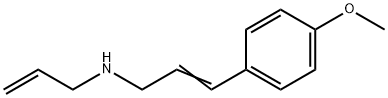 [(2E)-3-(4-methoxyphenyl)prop-2-en-1-yl](prop-2-en-1-yl)amine, 1240590-91-3, 结构式