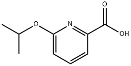 6-(propan-2-yloxy)pyridine-2-carboxylic acid Struktur