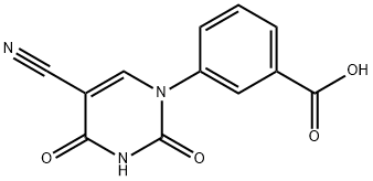 1242281-51-1 3-(5-Cyano-2,4-dioxo-3,4-dihydro-2H-pyrimidin-1-yl)-benzoic acid