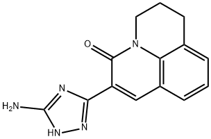 1242281-54-4 2-(5-Amino-1H-[1,2,4]triazol-3-yl)-6,7-dihydro-5H-pyrido[3,2,1-ij]quinolin-3-one