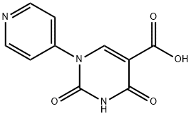 2,4-Dioxo-1-pyridin-4-yl-1,2,3,4-tetrahydro-pyrimidine-5-carboxylic acid|