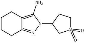 1242282-03-6 3-(3-氨基-4,5,6,7-四氢-2H-吲唑-2-基)四氢噻吩1,1-二氧化物