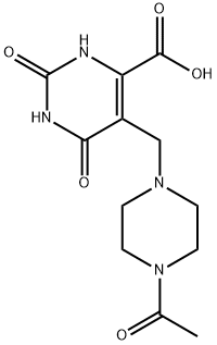1242282-16-1 5-(4-Acetyl-piperazin-1-ylmethyl)-2,6-dioxo-1,2,3,6-tetrahydro-pyrimidine-4-carboxylic acid