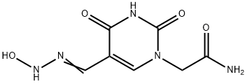 2-[5-(N-Hydroxycarbamimidoyl)-2,4-dioxo-3,4-dihydro-2H-pyrimidin-1-yl]-acetamide Structure