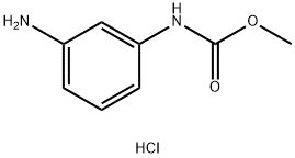 methyl (3-aminophenyl)carbamate hydrochloride Structure