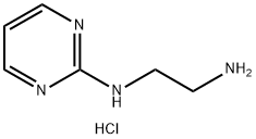 N1-(pyrimidin-2-yl)ethane-1,2-diamine dihydrochloride Structure