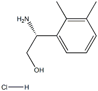 (2R)-2-AMINO-2-(2,3-DIMETHYLPHENYL)ETHAN-1-OL HYDROCHLORIDE Struktur