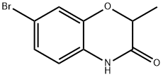 7-溴-2-甲基-2H-苯并[B][1,4]噁嗪-3(4H)-酮 结构式