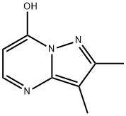 2,3-Dimethylpyrazolo[1,5-a]pyrimidin-7-ol 化学構造式