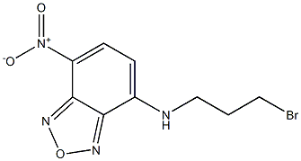 N-(3-Bromopropyl)-7-nitro-2,1,3-benzoxadiazol-4-amine Structure