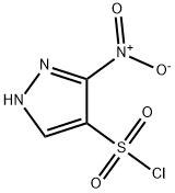 3-Nitro-1H-pyrazole-4-sulfonyl chloride Structure