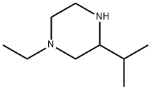 1-ethyl-3-isopropylpiperazine Structure