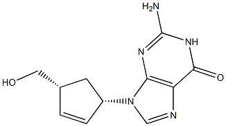 6H-Purin-6-one,2-amino-1,9-dihydro-9-[(1S,4R)-4-(hydroxymethyl)-2-cyclopenten-1-yl]-|6H-Purin-6-one,2-amino-1,9-dihydro-9-[(1S,4R)-4-(hydroxymethyl)-2-cyclopenten-1-yl]-