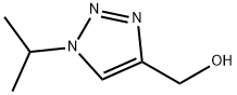 1-(丙烷-2-基)-1H-1,2,3-三唑-4-基]甲醇,1249227-50-6,结构式