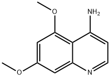 5,7-二甲氧基喹啉-4-胺,1249443-89-7,结构式