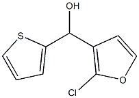 (2-CHLOROFURAN-3-YL)(THIOPHEN-2-YL)METHANOL Struktur
