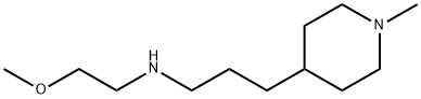 (2-甲氧基乙基)(甲基)[3-(哌啶-4-基)丙基]胺,1250137-62-2,结构式