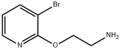 2-((3-溴吡啶-2-基)氧基)乙烷-1-胺, 1250301-79-1, 结构式
