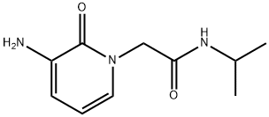 2-(3-氨基-2-氧代吡啶-1(2H)-基)-N-异丙基乙酰胺, 1250672-89-9, 结构式