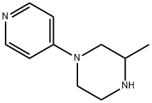 3-methyl-1-(pyridin-4-yl)piperazine, 1250689-85-0, 结构式