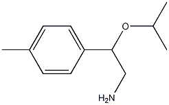 2-Isopropoxy-2-p-tolyl-ethylamine Struktur