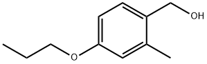 (2-methyl-4-propoxyphenyl)methanol Structure