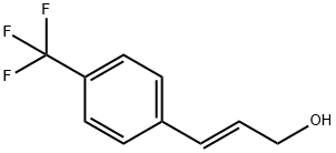 3-(4-Trifluoromethyl-phenyl)-prop-2-en-1-ol,125617-18-7,结构式