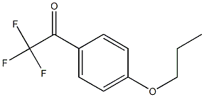 2,2,2-trifluoro-1-(4-propoxyphenyl)ethanone Structure