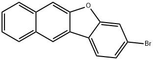 Benzo[b]naphtho[2,3-d]furan, 3-bromo- 化学構造式