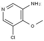 5-chloro-4-methoxypyridin-3-amine Structure