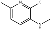 2-氯-N,6-二甲基吡啶-3-胺, 1256793-93-7, 结构式