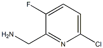 (6-chloro-3-fluoropyridin-2-yl)methanamine Structure