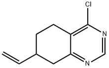 4-CHLORO-7-VINYL-5,6,7,8-TETRAHYDROQUINAZOLINE 化学構造式