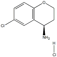 (R)-6-chlorochroman-4-amine hydrochloride Structure