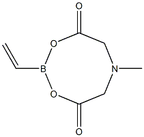 6-甲基-2-乙烯基-1,3,6,2-二氧杂硼杂环戊烷-4,8-二酮, 1257649-53-8, 结构式