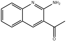 1-(2-AMINOQUINOLIN-3-YL)ETHANONE Structure