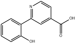 2-(2-HYDROXYPHENYL)ISONICOTINIC ACID Structure