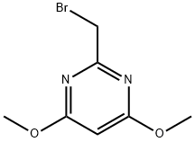 2-Methyl-4,6-dibrmethoxypyrimidine Structure