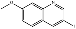 3-Iodo-7-methoxyquinoline,1260640-72-9,结构式