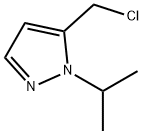 5-(chloromethyl)-1-isopropyl-1H-pyrazole Structure