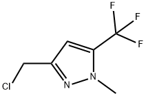 3-(chloromethyl)-1-methyl-5-(trifluoromethyl)-1H-pyrazole|