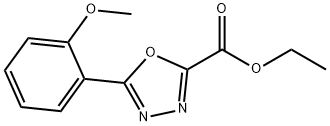 Ethyl 5-(2-methoxyphenyl)-1,3,4-oxadiazole-2-carboxylate|1260664-50-3