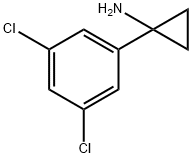 1-(3,5-Dichloro-phenyl)-cyclopropylamine Structure