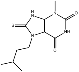 126118-61-4 7-isopentyl-8-mercapto-3-methyl-3,7-dihydro-1H-purine-2,6-dione