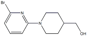 [1-(6-bromopyridin-2-yl)piperidin-4-yl]methanol|