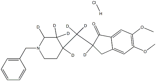 Donepezil-d7 hydrochloride,1261394-20-0,结构式