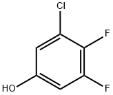 3-CHLORO-4,5-DIFLOROPHENOL Struktur